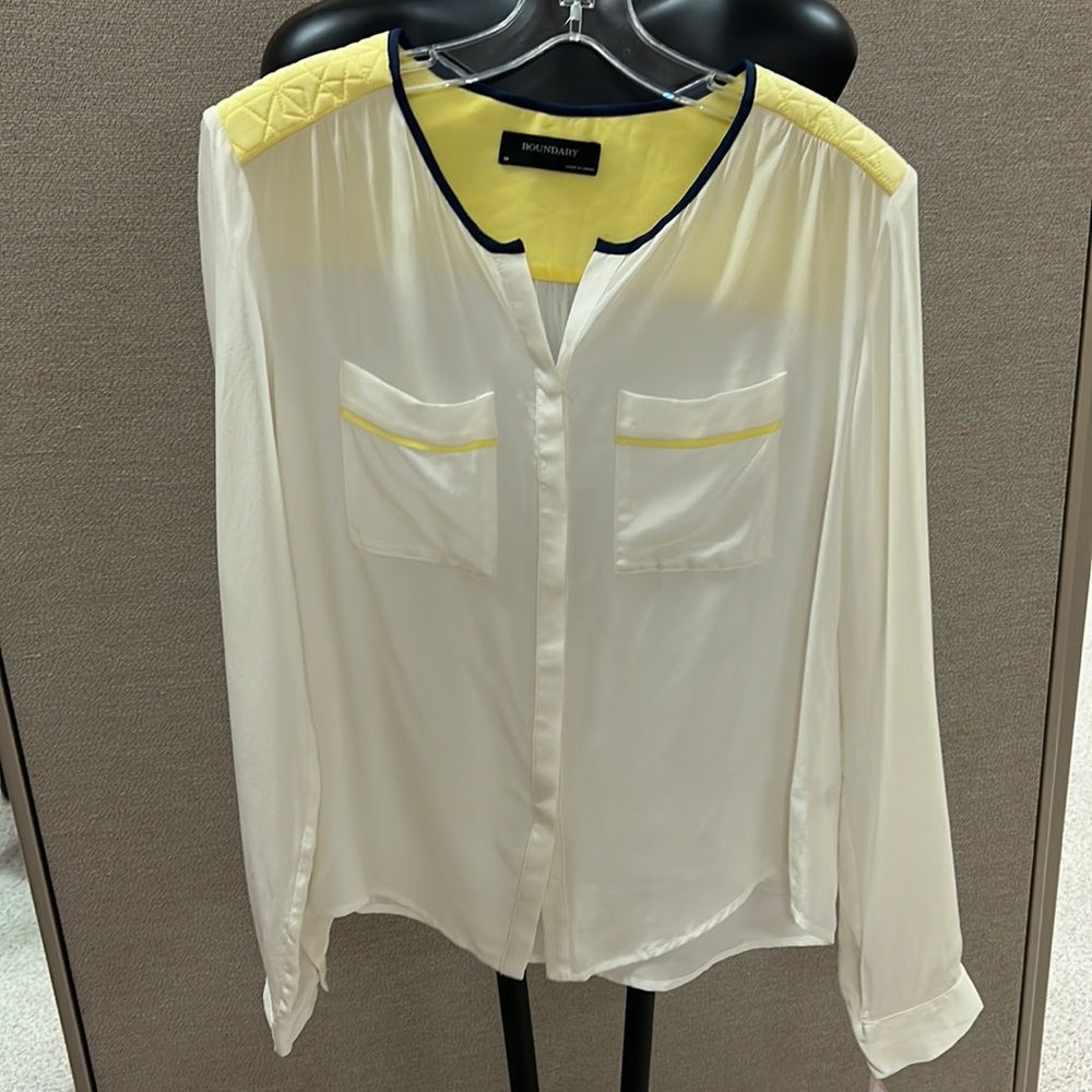 Boundary Silk blouse